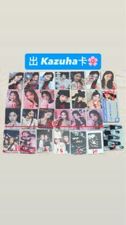 LESSERAFIM le sserafim Kazuha 中村一葉 小卡