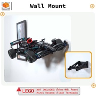 Flush Wall Mount For Lego Technic Mercedes AMG F1 W14 E (42171)