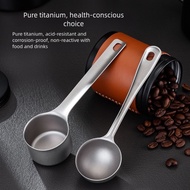 【LUCKY】Tablespoon Coffee Scoop, Long Handle Measuring Spoon, titanium Scooper
