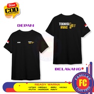 HVAC Technician T-Shirt Free DB Name Distro T-Shirt