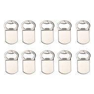 10pcs Sublimation Blank Bottle Opener Metal Bottle Opener Fridge Magnet(Square)
