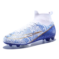 Size 35-45 Football Shoes Long Nails Prevent Slipping High-Top Sneakers Soccer Football Shoes Tpu Ad
