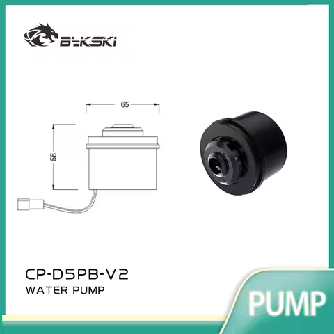 Bykski 18W D5 Pump PWM Automatic Speed Maximum Flow Lift 4.5 Meters 720L/H TACH Rotational Feedback