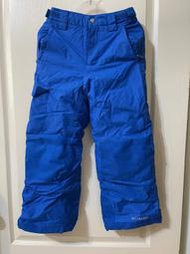 滑雪必備～Columbia哥倫比亞 童款- Omni-TECH防水鋁點保暖雪褲 ～亮藍