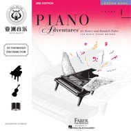 AUTHORIZED DISTRIBUTOR - HAL LEONARD - PIANO ADVENTURES LESSON BOOK LEVEL 1 (2nd Edition)