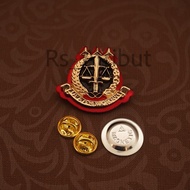 Echelon IV Prosecutor's Office Pin Premium Echelon 4 Prosecutor Brevet Brivet/