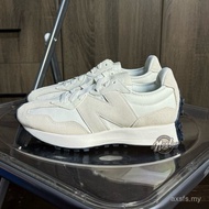 New Balance 327 White Sea Salt Suede (Women's)