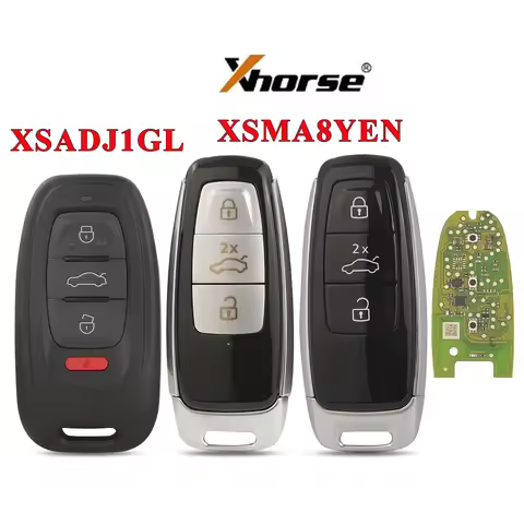 jingyuqin Xhorse XSADJ1GL XSMA8YEN VVDI MLB 754J Smart Car Key for Audi A6L A4L A8LKA81EN A4 A6 A8 A