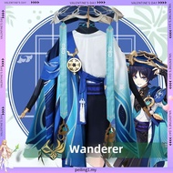 Genshin Impact Kunikuzushi Wanderer Balladeer Scaramouche Outfits Games Cosplay Costumes