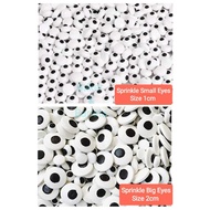 Sprinkles small BIG eyes sprinkle mata for cake cupcake cookies Edible Non Toxic