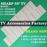 SHARP LC-50LE460X LC-50LE570X LC-50LE450M 50" TV LED BACKLIGHT (LAMP TV) SHARP 50 INCH LED TV LC50LE