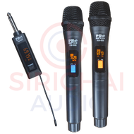 ไมค์ลอยUHFคู่ PROPLUS RM666 หน้าจอLED ปรับความถี่