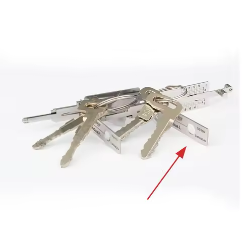 SS109 Original Lishi 2 in 1 Locksmith For Toyota Daihatsu Car Door Cylinder Unlocking Decoding Tool