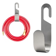 304 Stainless Steel Water Hose Pipe Hook Garden Hose Hanger Hook Heavy Duty Water Pipe Holder