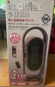 Imarflex PTC 遙控陶瓷暖風機 INT-1808R