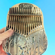 【線上錫雕體驗】麋鹿森林 錫雕拇指琴(Kalimba) 聖誕節禮物