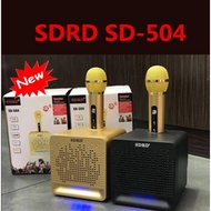 KARAOKE SET WITH MICROPHONE SDRD SD-504 WIRELESS MICROPHONE KARAOKE