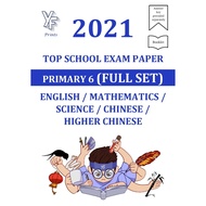 2021 Primary 6 Full Set Top Schools Exam Paper English/Maths/Science/Chinese/Higher Chinese P6