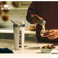 AUTHENTIC / STANLEY OFFICIAL Active Shaker Bottle 591ml + 103ml Container | Sports Gym Protein Suppl