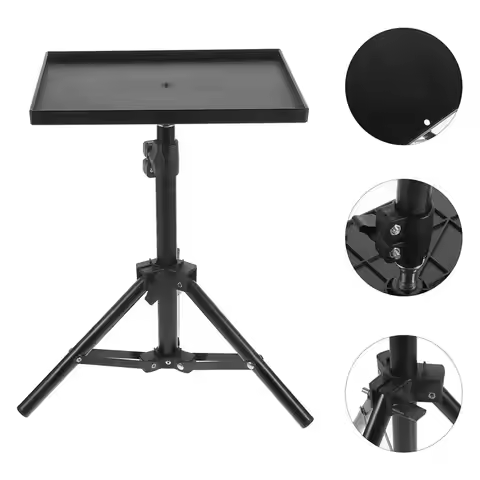120cm 55cm Projector Stand Laptop Stand Projector Tripod Adjustable Tabletop Floor Projector Stand C