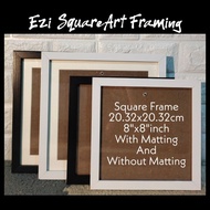 Wall Square Frame/Picture Frame 8x8"inch(20x32.20x32cm)