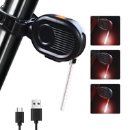 Photondrop led bicycle tail light USB Rechargeable LED yellow and Red Bike Light,Suitable for Any Ty