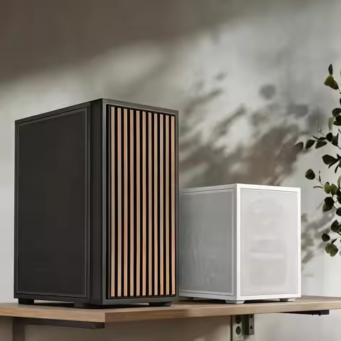 LIAN LI B4-MATX Solid Wood Computer Case Desktop mini Desktop Supports 360 Water-cooled ATX Power Su
