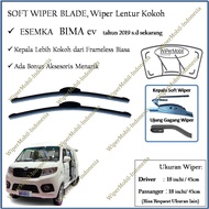 Soft Wiper Blade for Car Windshield Esemka Bima ev 2019 2020 2021 2022 2023 2024