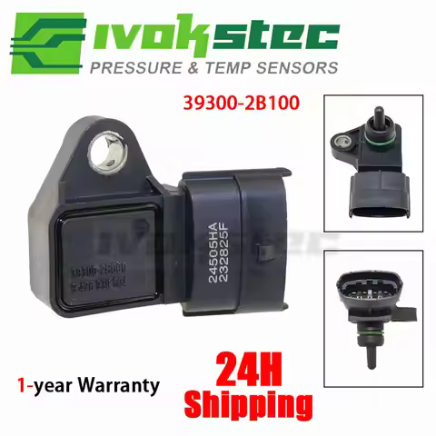 39300-2B000 MAP Sensor Manifold Air Pressure Sensor for Hyundai Accent Sonata Tucson Kia Forte Optim