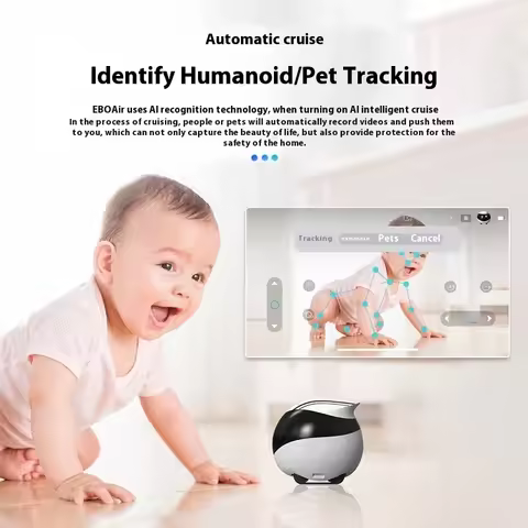 New Enabot EBO Air EBO SE Intelligent Robot Wireless Camera Robot Remote Monitoring Pet Companion Ro