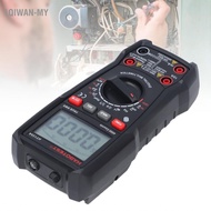 1qiwan-my Digital Multimeter 4000 Counts Multifunctional Automatic Smart Anti Burning Ohm Volt Amp M