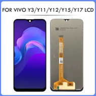 YY 6.35 "สำหรับ Vivo Y3จอแอลซีดี Y11 Y12 Y15 Y17หน้าจอสัมผัสประกอบ Digitizer สำหรับ Vivo Y3 V1901A L