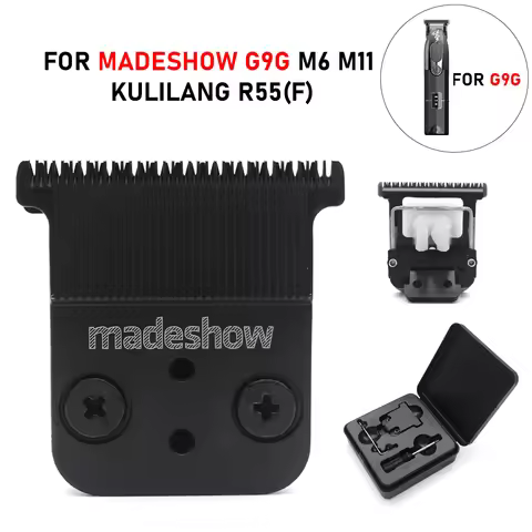 Madeshow G9G M6 M11 Kulilang R55(F) Professional Hair Clipper Replaceable Cutter Head 0mm Original B