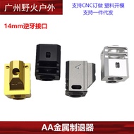 [Aksesori Luar Glo G17] Serasi dengan penutup bawah P1 Glock TTI, KI well, peredam hentakan AA, dan 