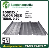 Bondek / Bondex / Floordeck tebal FULL cor