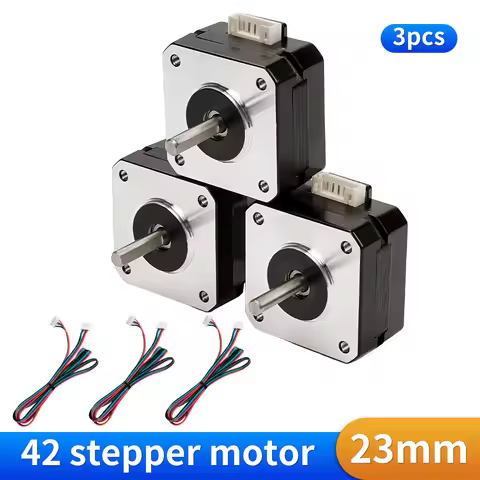 1/3Pcs Nema17 23mm 42 Stepper Motor 42HS23 1.0A 0.1N.m 42BYGH 4 Lead for 3D Printer XYZ CNC Router L