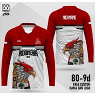Jersey T-shirt for the Indonesian Independence Day 80 of 2025 T-shirt 17 August 2025 Garuda T-shirt 