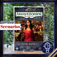 Arkham Horror LCG -  Fortune and Folly: Scenario Pack (Standalone Scenarios) [บอร์ดเกม Boardgame]
