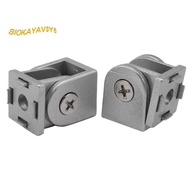 2 Pcs Aluminum Alloy Pivot Joint for Aluminum Extrusion Profile 2020 Series Flexible Pivot Joint 202