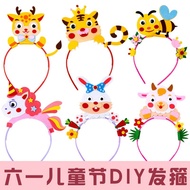 Girls Toys Girls Headbands DIY Toys DIY Animal Headbands Flannel Crafts Toys