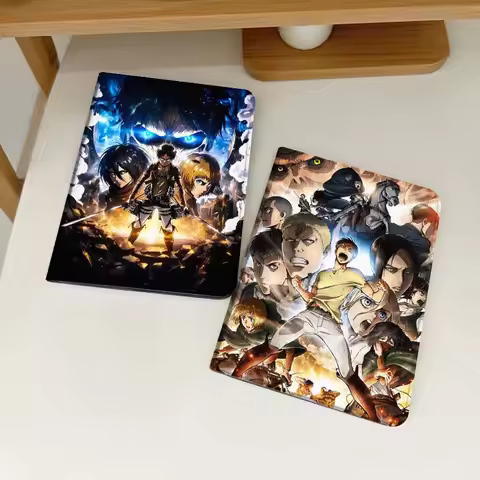 A-Attacks on T-Titans pattern Tablet Case For Samsung Galaxy Tab S6 S8 S9 S10 Lite FE 10.4 11 Inch 2