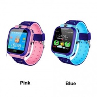 Q12 Children's Smart Watch Positioning Call English Watch Kids Smart Watch Blue And Pink Color

