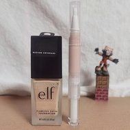 IN  STOC ELF Flawless Finish Hydrating Foundation  Long-lasting formula for a flawless complexion an