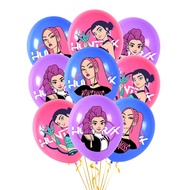 30pcs Demon Movie Hunters Birthday Party Balloons for Demon Movie Hunters Themed Birthday Party Deco