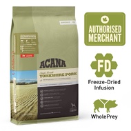 ACANA Singles Freeze-Dried Infused Yorkshire Pork Dry Dog Food (3 Sizes)
