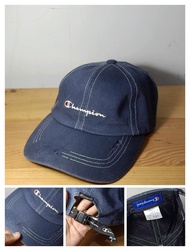 Topi Champion Cap Second Ball Segel Bekas Baseball Import Japan