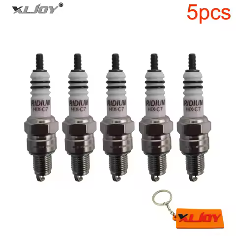 HIX-C7 Iridium Spark Plug For 50cc 110 125 150 160 170 180 190 cc Pit Dirt Bike Moped Scooter ATV Qu