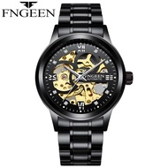 FNGEEN 6018 Jam Tangan Pria Mechanical Automatic Luxury Business