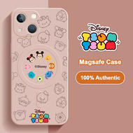 ของแท้100% Disney Magsafe เคสไอโฟนสำหรับ IPhone15 15Promax เคส15pro Magsafe 15Plus 14Promax 14Plus 1