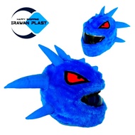 Helmet Cover/Blue FURY Dragon Helmet Cover